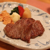 ステーキレストランそうま - 和牛サーロイン 和風ソースがおススメとのこと