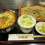Fukudaya - 日替りサービスランチ(もりそば)