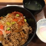 SUKIYA - ビビンパ丼