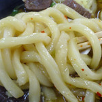 Udonya Gazu - 「肉うどん」自家製の手打ち麺