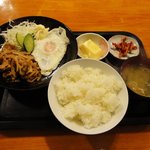嬉野 - 生姜焼き定食