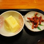 嬉野 - 卵豆腐・キムチ
