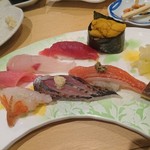 ささき - お決まりの７貫握り