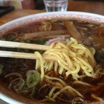 こだま食堂 - 普通の中華麺の太さ