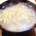 蒜山手打ちそば 叉来 - 釜揚げ風だけど伸びない