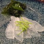 鮨 波やし - (3/27)カワハギ　肝醤油