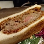 かがやき - (3/28)メンチカツサンド