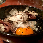 よろにく - 2016/3_ザブトンのすき焼き風サマートリュフがけ