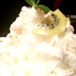 よろにく - 2016/3_しろくま風かき氷