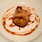 ピアッティ カステリーナ - フォアグラ　ムース状　マディラ酒のソース