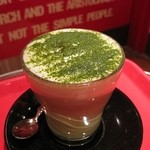 セガフレード・ザネッティ・エスプレッソ - 抹茶カフェラテ（ついに昨年からセガフレードも抹茶に着手\480）2016