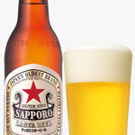 札幌★赤星瓶装啤酒 (大瓶)