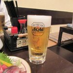 くいしん坊 - 生ビール2016.03.28