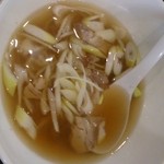 開花 香港海鮮バル - ネギチャーシュー麺