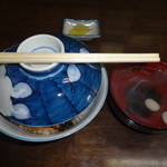 鰻丼(上)(3800円)