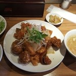 上海ブギ - 酢豚ランチセット