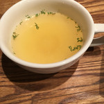 Bar Salu - ランチのスープ