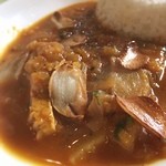 エパレット - 揚げにんにが花びらみたいで綺麗