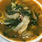 パンダ食堂 晴山閣 - ニラそば