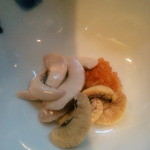 Sushi Sousaku Washoku Osabe - タイだかサバだか忘れたけど、珍しい魚の肝を出してもらった。