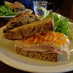 パーラー江古田 - 2016年3月　自家製ハムサンド