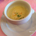 Bistro Cafe Terroir - ジャガイモとポロ葱のポタージュ