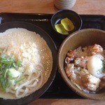 わらごや - からマヨ丼セット（通常780円→ランパスvol.5提示で500円）
            ●からマヨ丼・ミニうどん