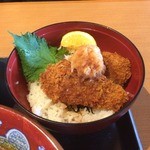 味の民芸 - おろしヒレカツ丼 （2016.03）