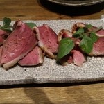 イナズマ - 鴨むね肉のスモーク