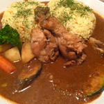 たごカレー - チキンカレー大盛り(780円＋150円)