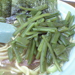 家系ラーメン まこと家 - 2016/03/26 夜8時ごろ．麺固め，茎わかめ！