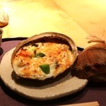 淡悦 - ２０１６年３月　アワビグラタン