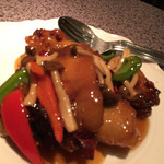 中国四川料理 梅香 - 牡蠣の唐辛子炒め