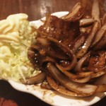 一球酒場 - 生姜焼き定食510円