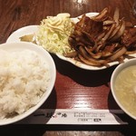 一球酒場 - 生姜焼き定食510円