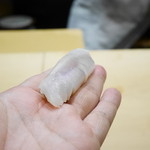 初音鮨 - アオリイカ・カラスミ