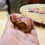 初音鮨 - 本鮪トロ炙り