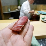 初音鮨 - 本鮪中トロヅケ