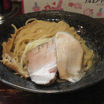 麺屋 京介 - 鶏白湯つけめん 「麺」