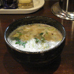 麺屋 京介 - 鶏白湯つけめん 「つけ汁」