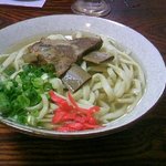 沖縄料理かりゆし - ソーキそば小（650円）