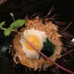 伊藤家のつぼ STAND SUSHI BAR - 雲丹ごはん。絶妙なタイミングで来ますね。