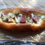 Yamazaki Bakery - スモークハム・マッシュルームパン