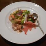 阪南洋風食堂クゥクゥ - ランチ：スペシャル　前菜盛合せ