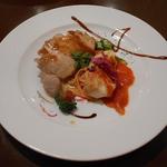 阪南洋風食堂クゥクゥ - ランチ：スペシャル　魚料理と肉料理のプレート