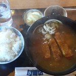 はら - カツカレーラーメンセット