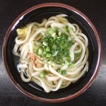 うつ海うどん - お使い( ^ω^ )帰り道立ち寄りうどんです。以前のリベンジに来ました。
            かけ小 ¥190
            これでいきます。
            捻れの入ったもちもちの中細麺は文句なく美味い麺で、こくのある出汁も美味いですね。以前のは天かすの悪くなった油のせいと思います。美味いです( ^ω^ )