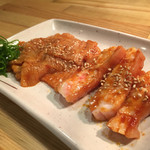 炭火焼肉ホルモン 徳臓 - 2016.3. ミノハーフ＆サンドミノハーフ