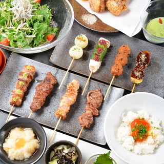 ★コース料理はボリューム満点!コース全てに120分飲放題付◎