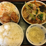 中国料理　西街 - 野菜炒め定食